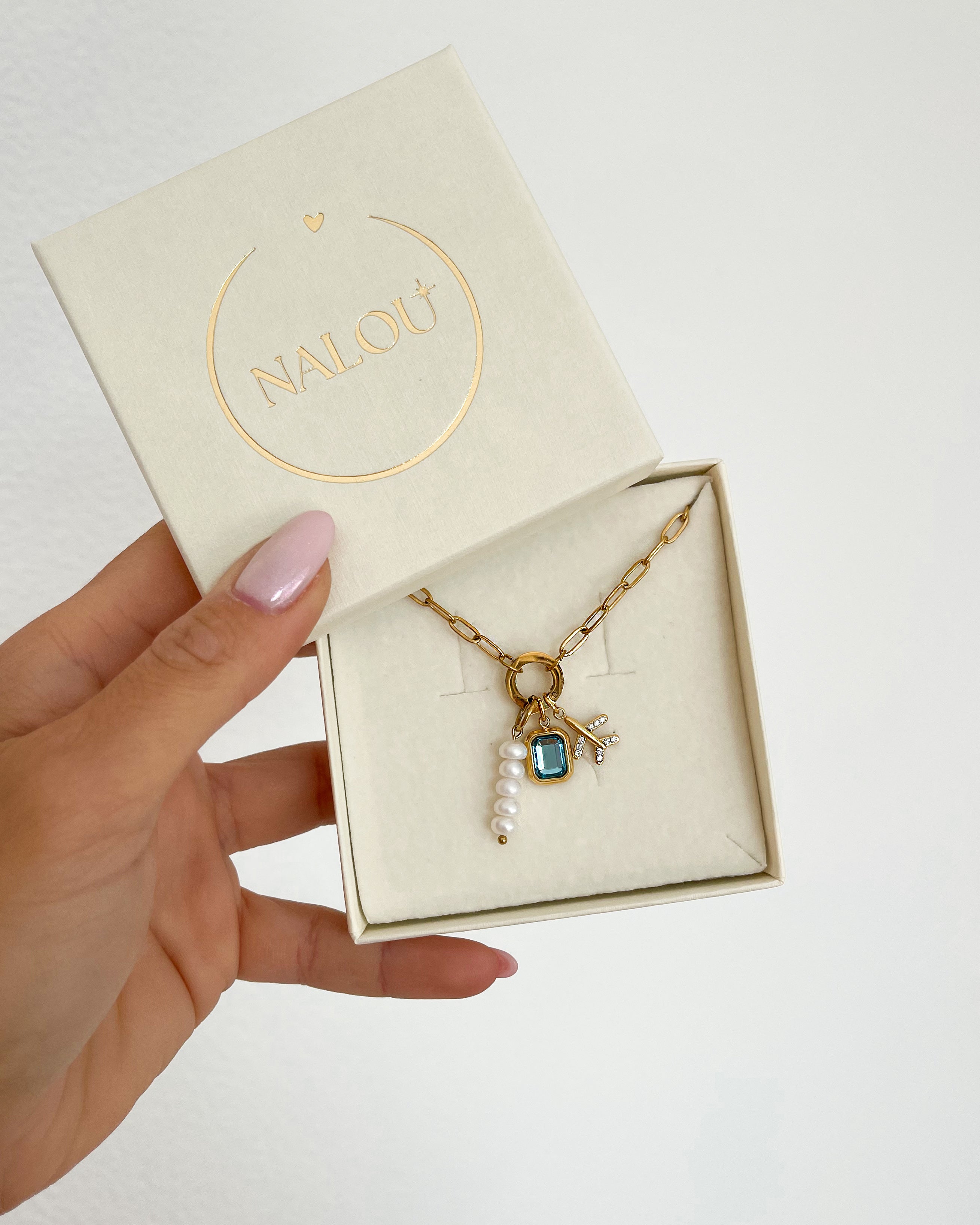 Charm Blue Gem
