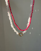 Handmade Perlenkette | Sunset Pop