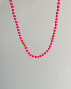 Handmade Perlenkette | Sunset Pop