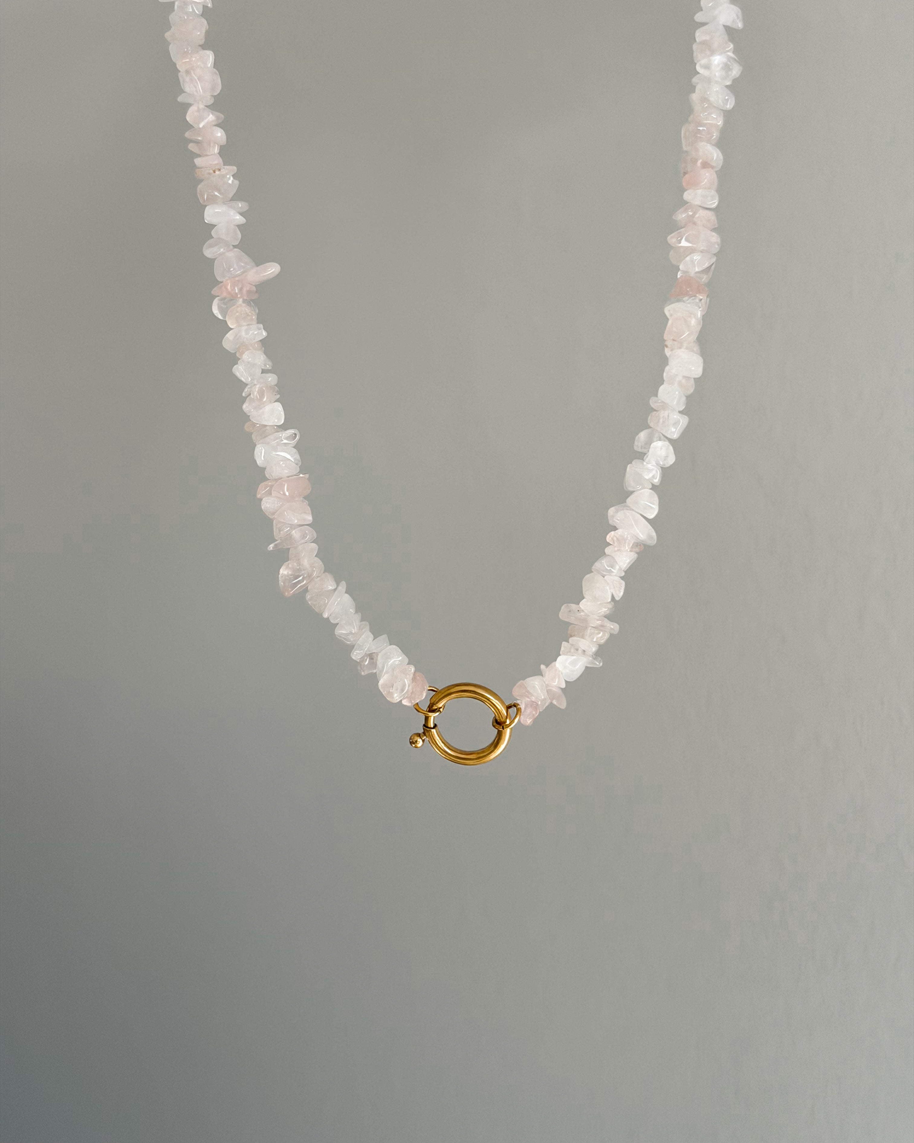 Handmade Perlenkette | Rosé Crush