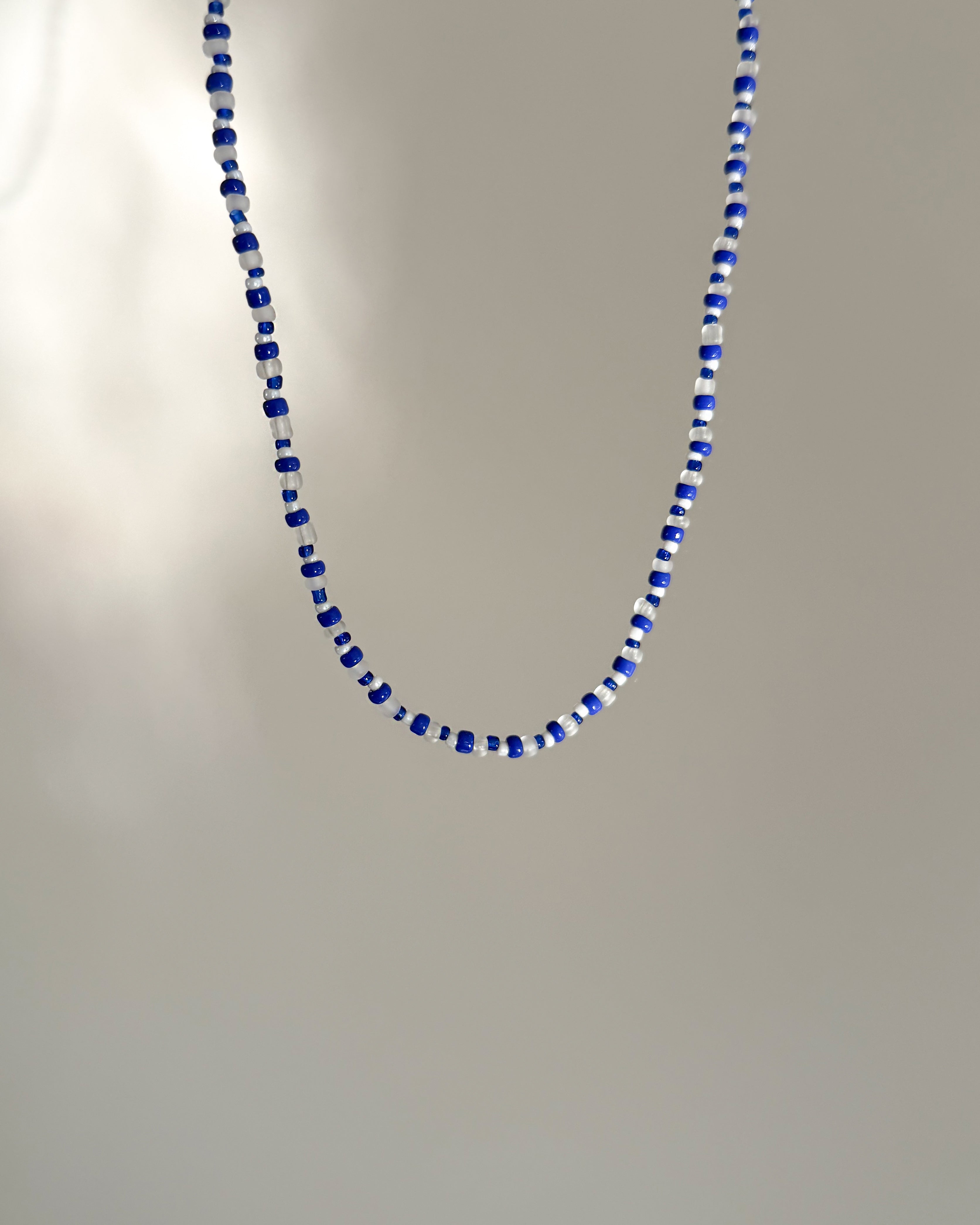 Handmade Perlenkette | Deep Blue