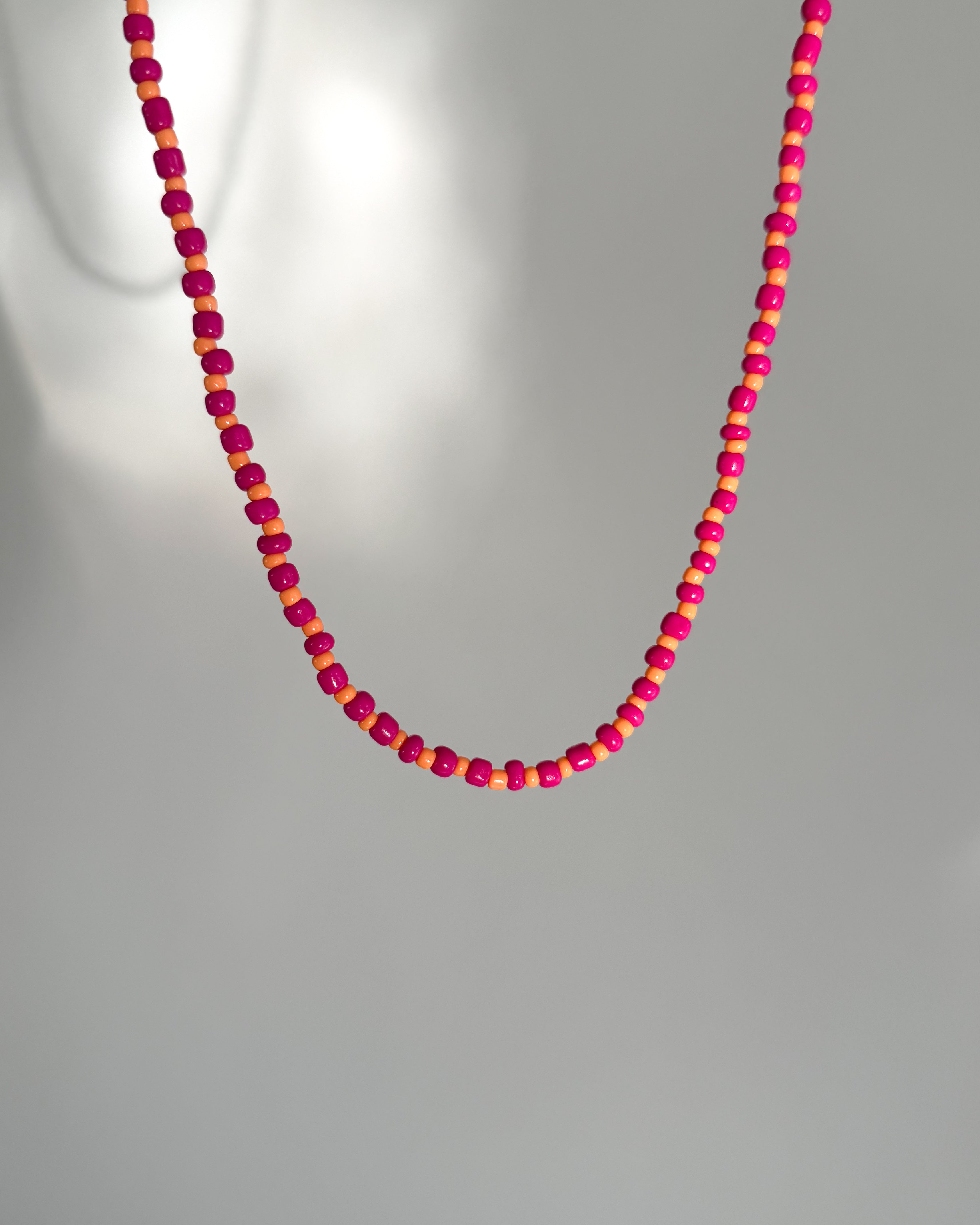 Handmade Perlenkette | Sunset Pop