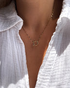 Halskette Crystal Charm