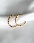 Creolen Twisted Hoops