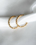 Creolen Twisted Hoops