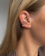 Earcuff Crystal Heart