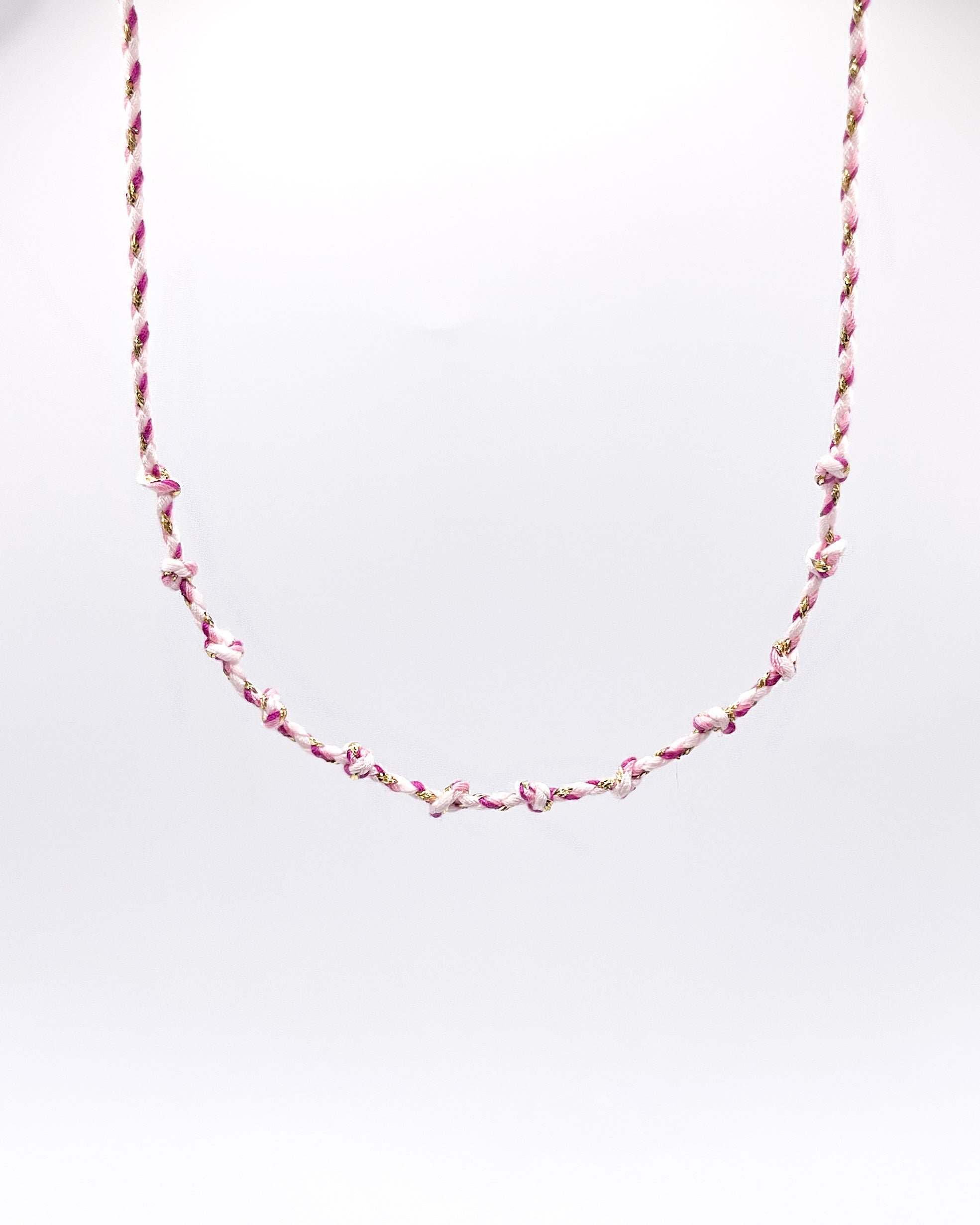 Charm Kette Pink