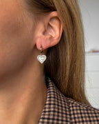 Ohrringe Pearl Heart