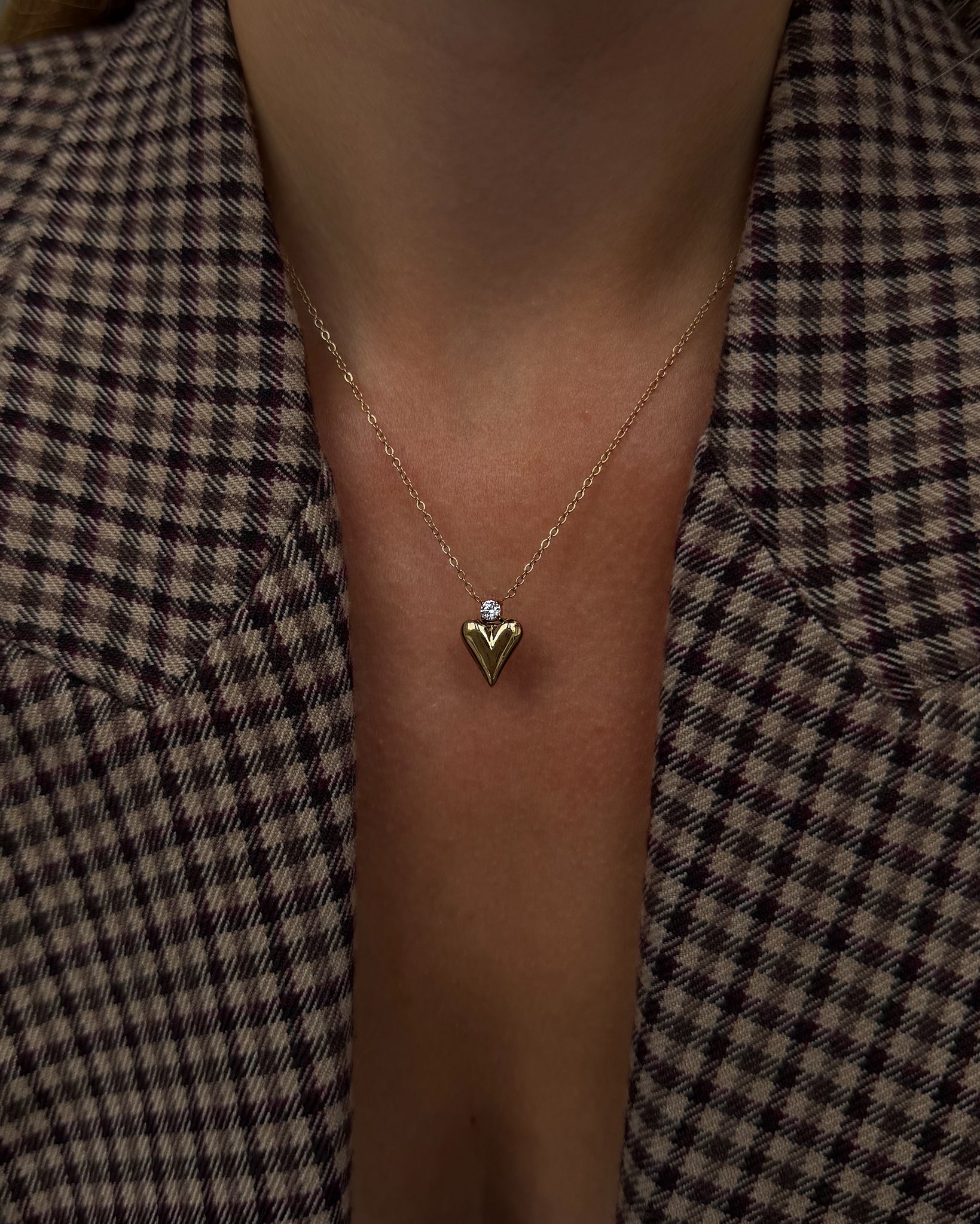 Halskette Golden Heart