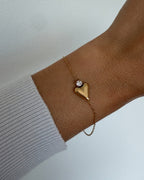 Armband Golden Heart