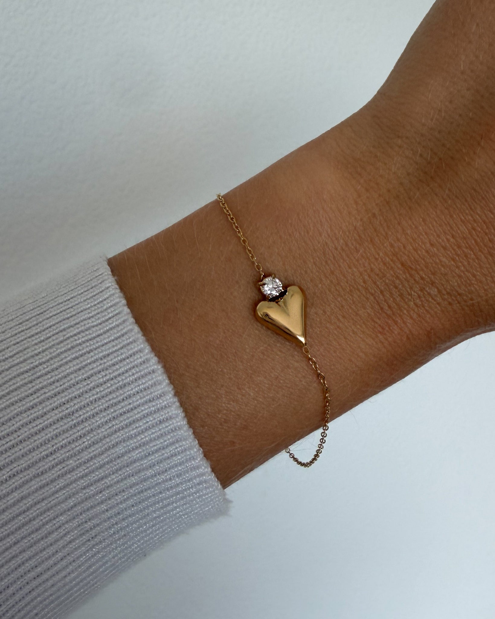 Armband Golden Heart