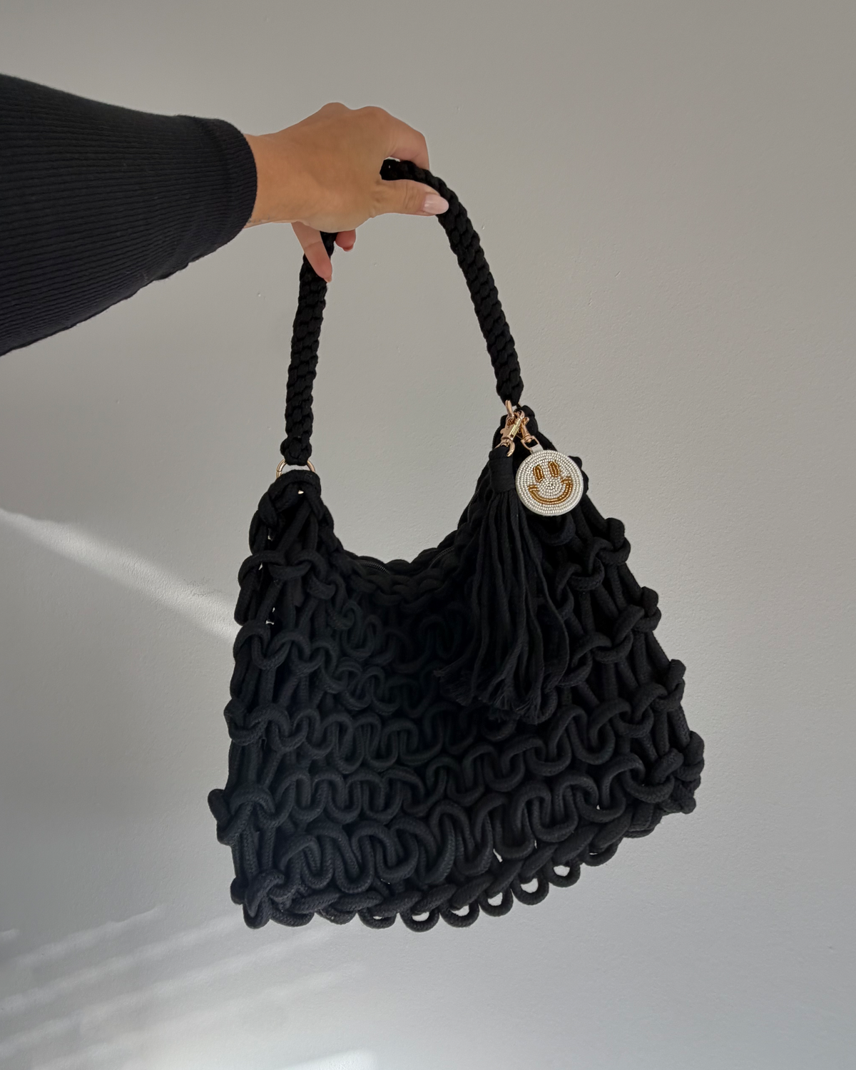 Knotted Bag | Schwarz