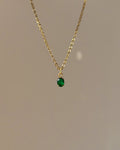 Charm Emerald Drop
