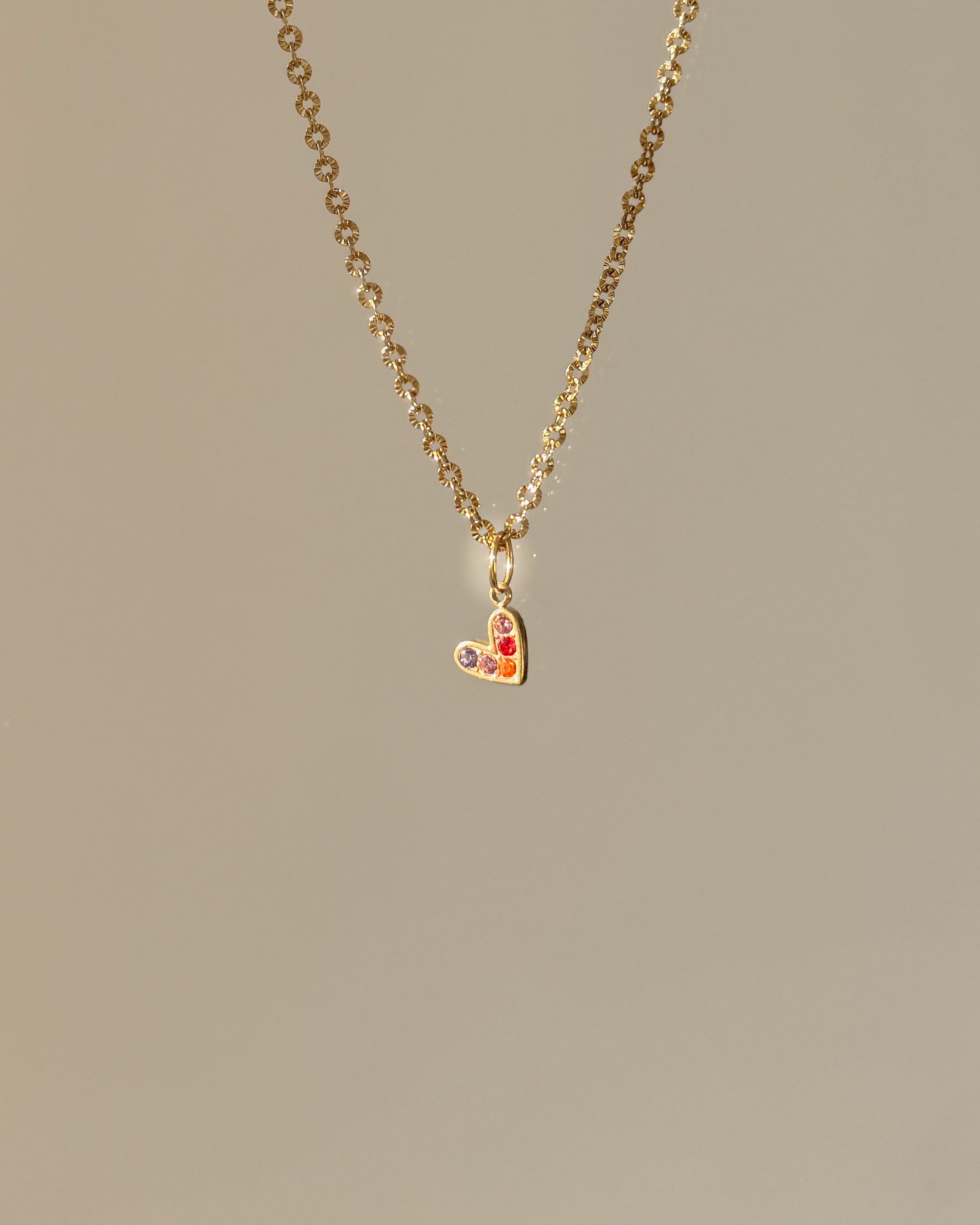 Charm Rainbow Heart