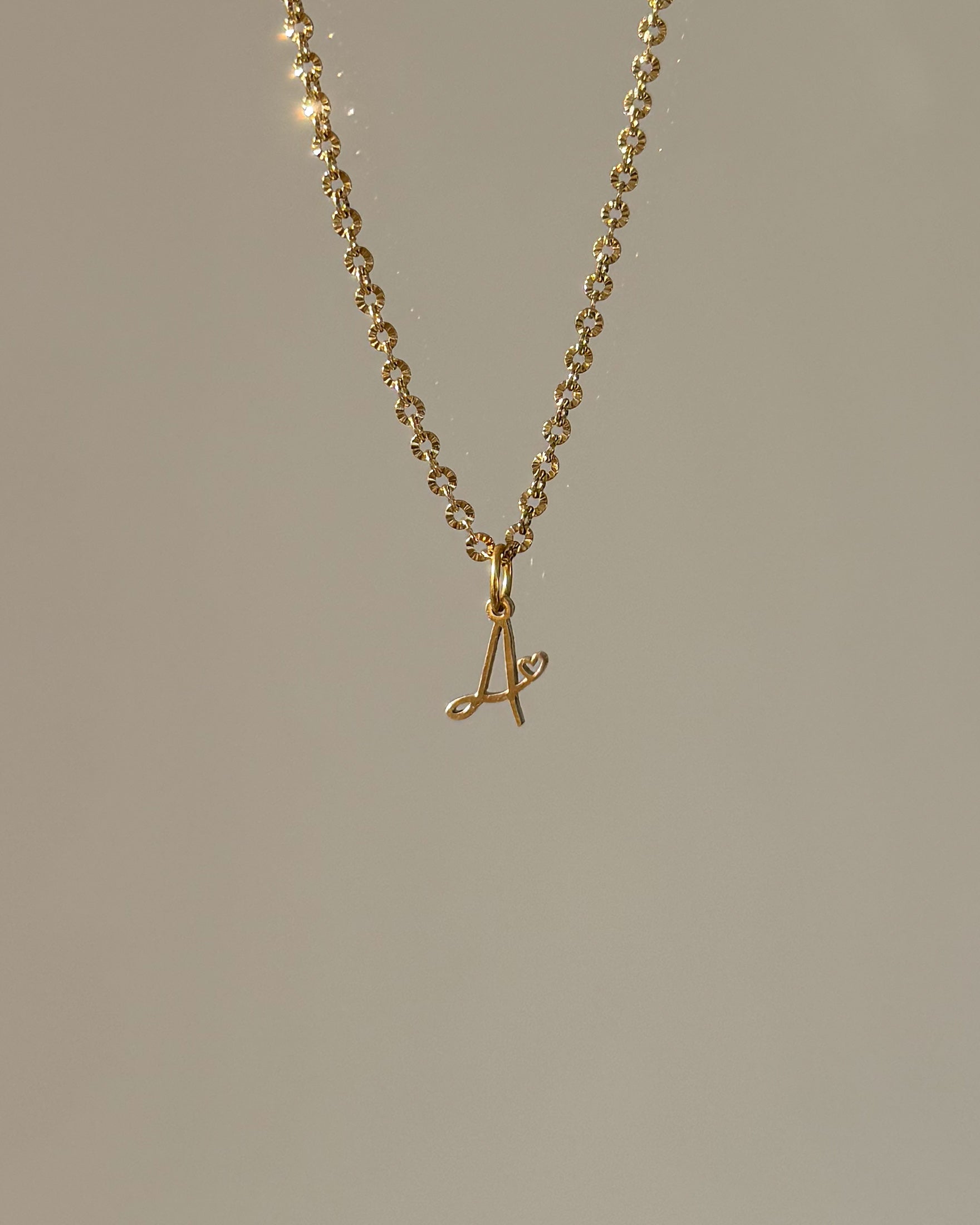 Charm Letter with Heart