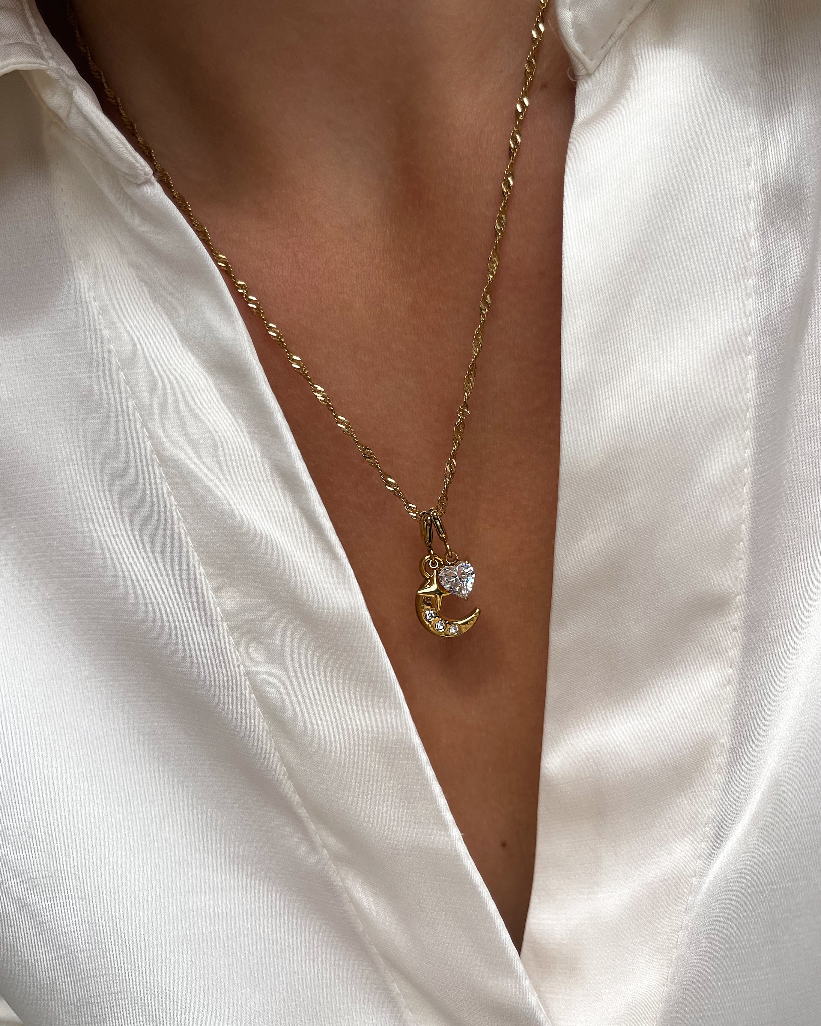 Charm Crystal Heart