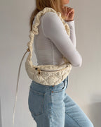 Puffy Crossbody Bag | Cream