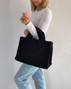Teddy Bag | Schwarz