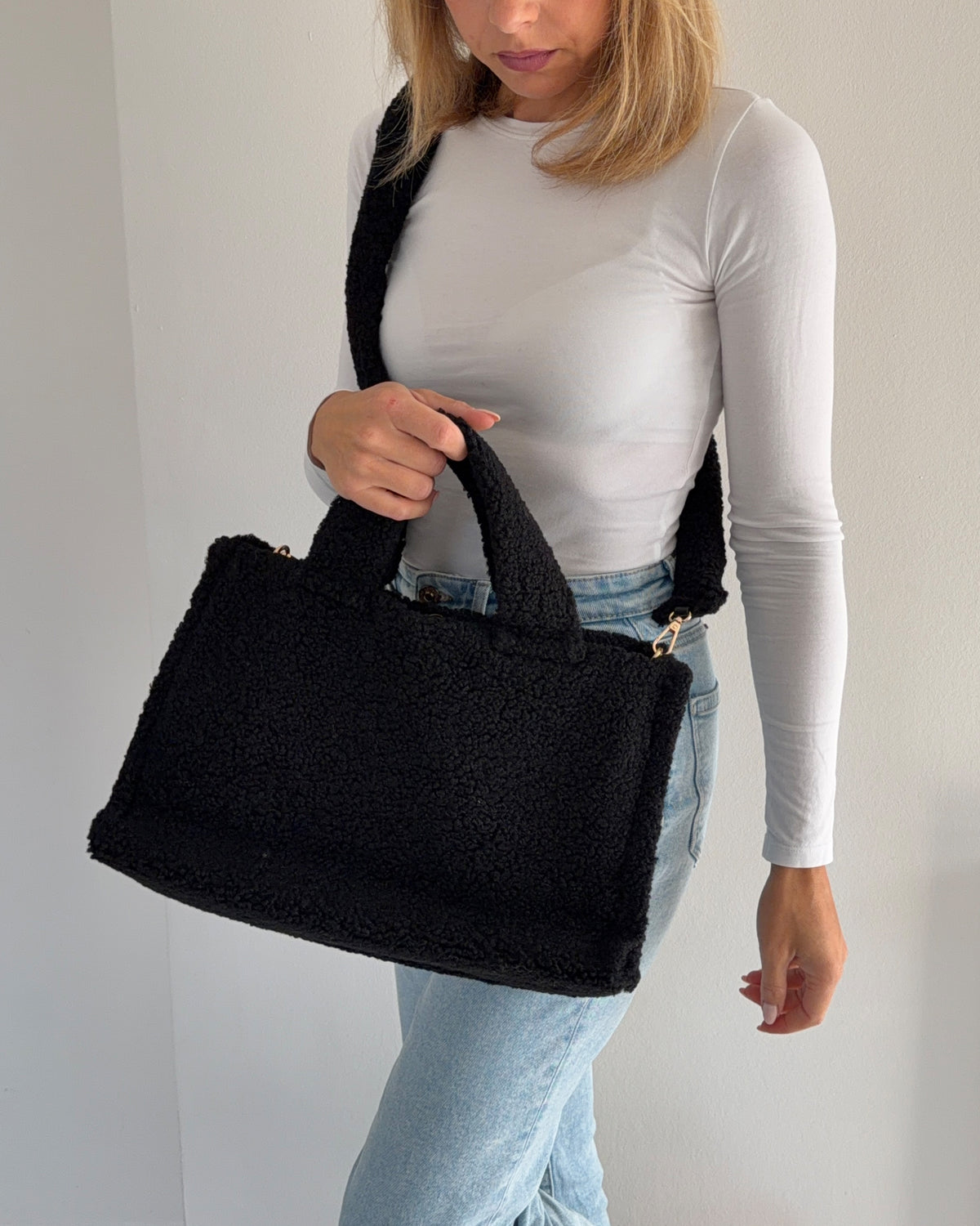 Teddy Bag | Schwarz