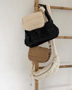 Puffy Crossbody Bag | Cream