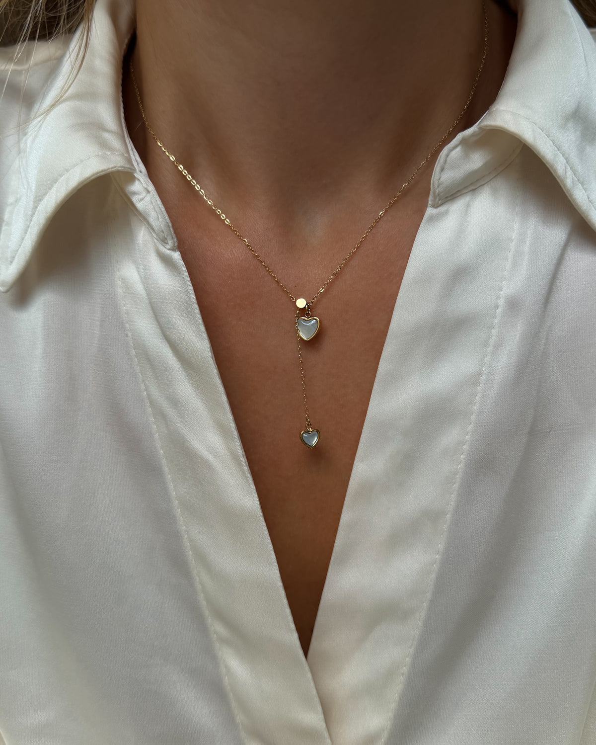 Halskette Pearly Hearts
