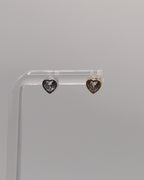 Ohrstecker Crystal Heart