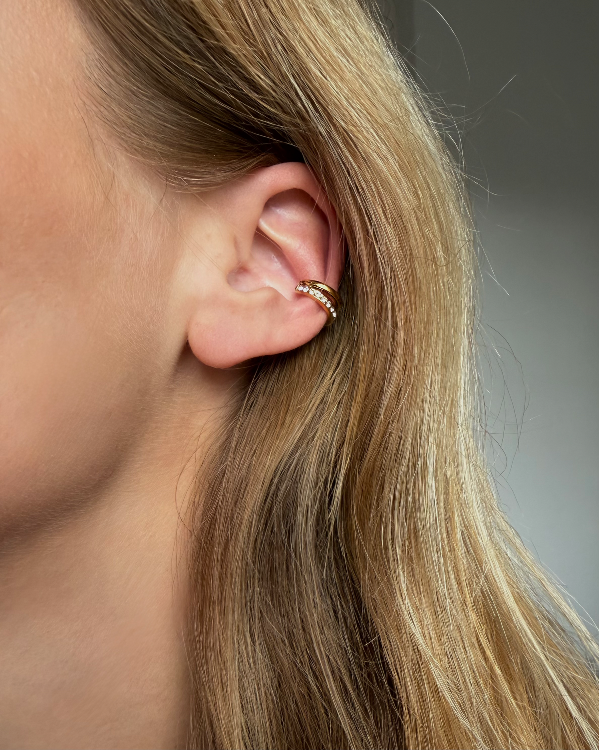 Earcuff Crystal Lines