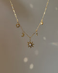 Halskette Golden Universe