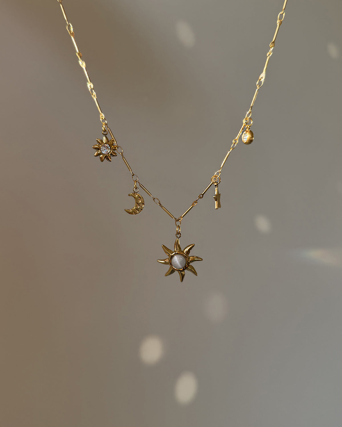Halskette Golden Universe