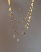 Halskette Golden Layers | 3in1 Kette