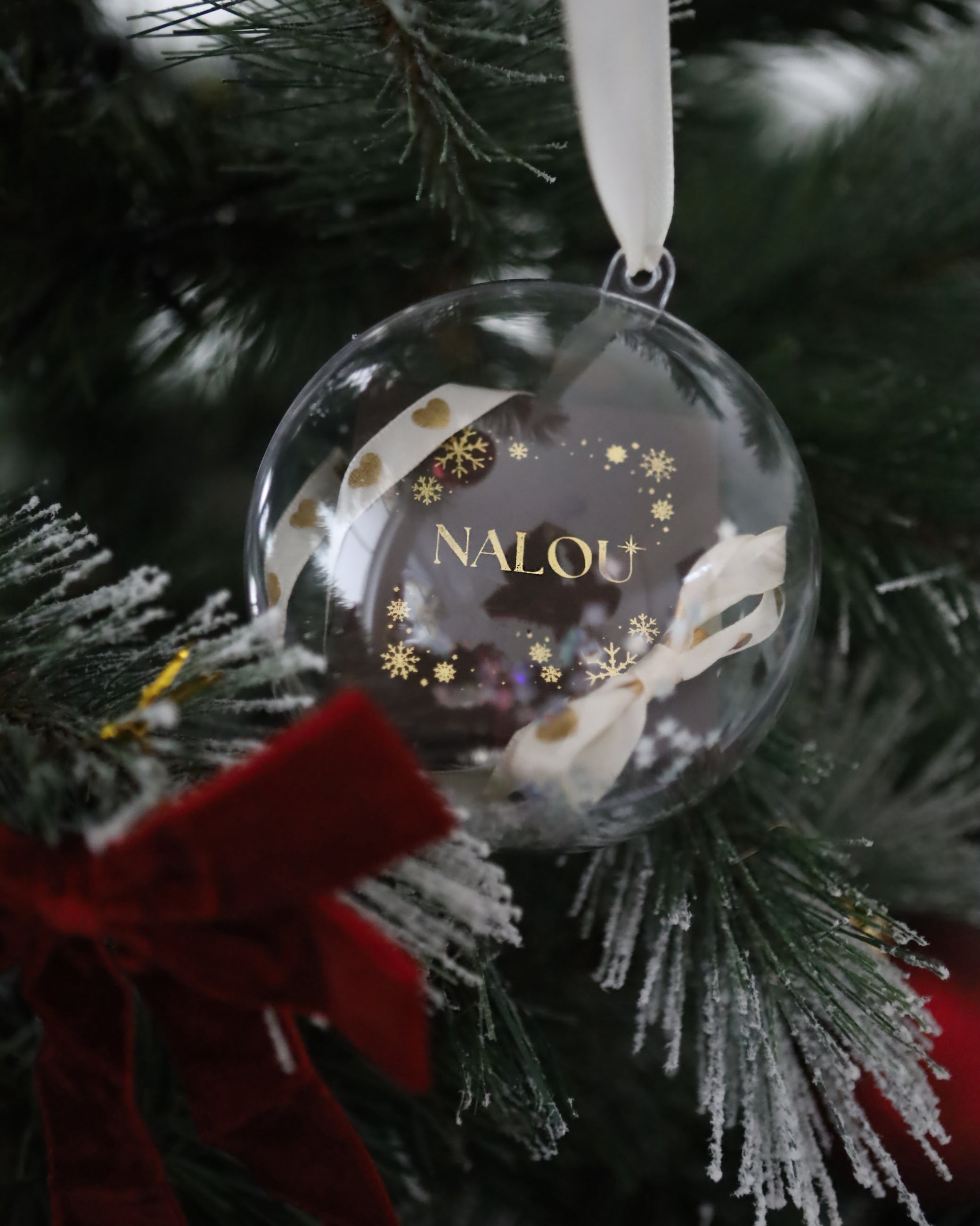 Weihnachtskugel Geschenkverpackung