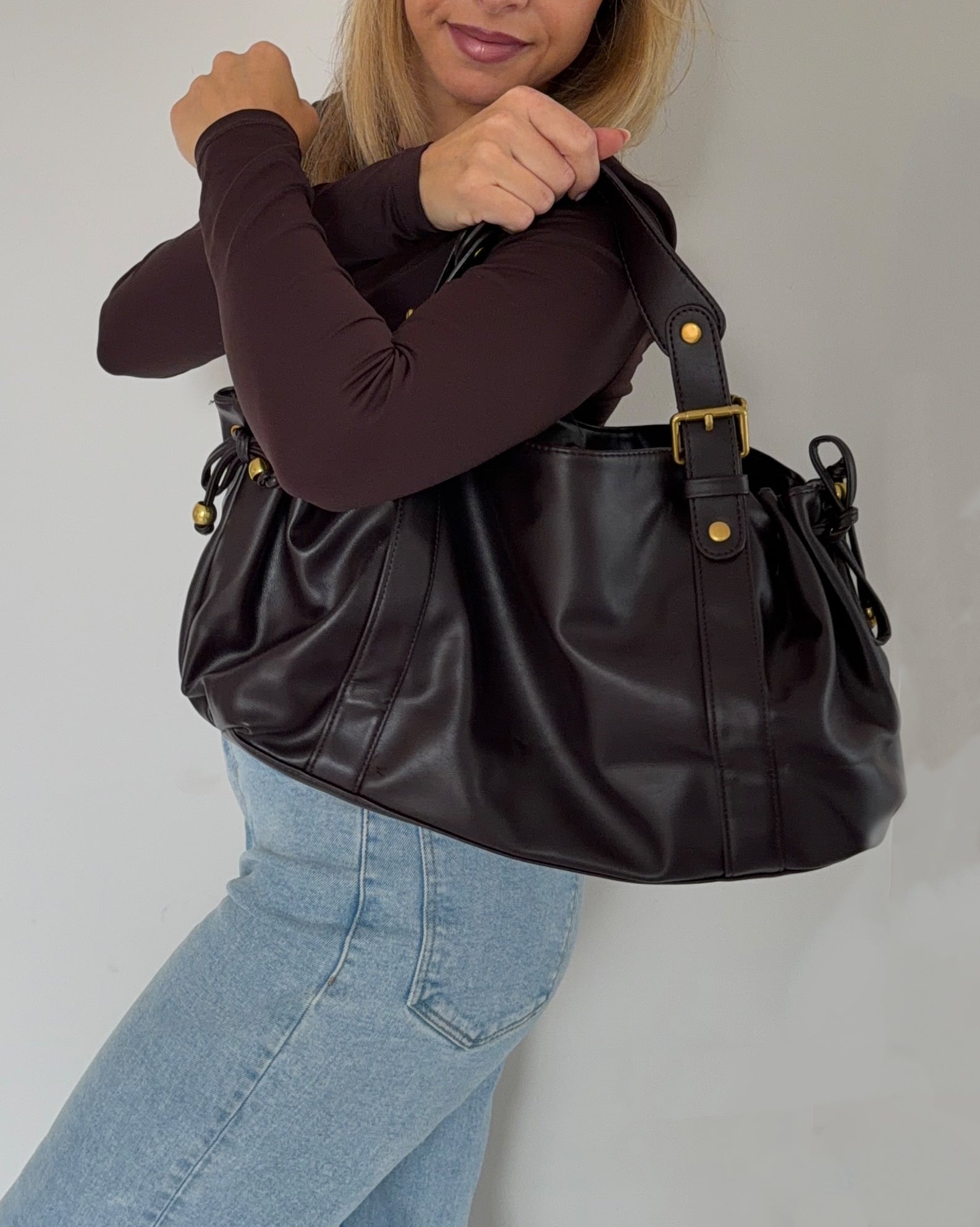 Bowler Bag | Dunkelbraun