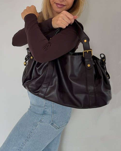 Bowler Bag | Dunkelbraun