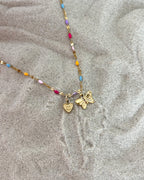 Candy Pop Halskette – Bunte Gliederkette in Gold mit Charm's