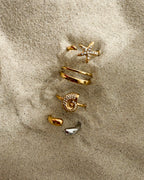 Ring Starfish Sparkle