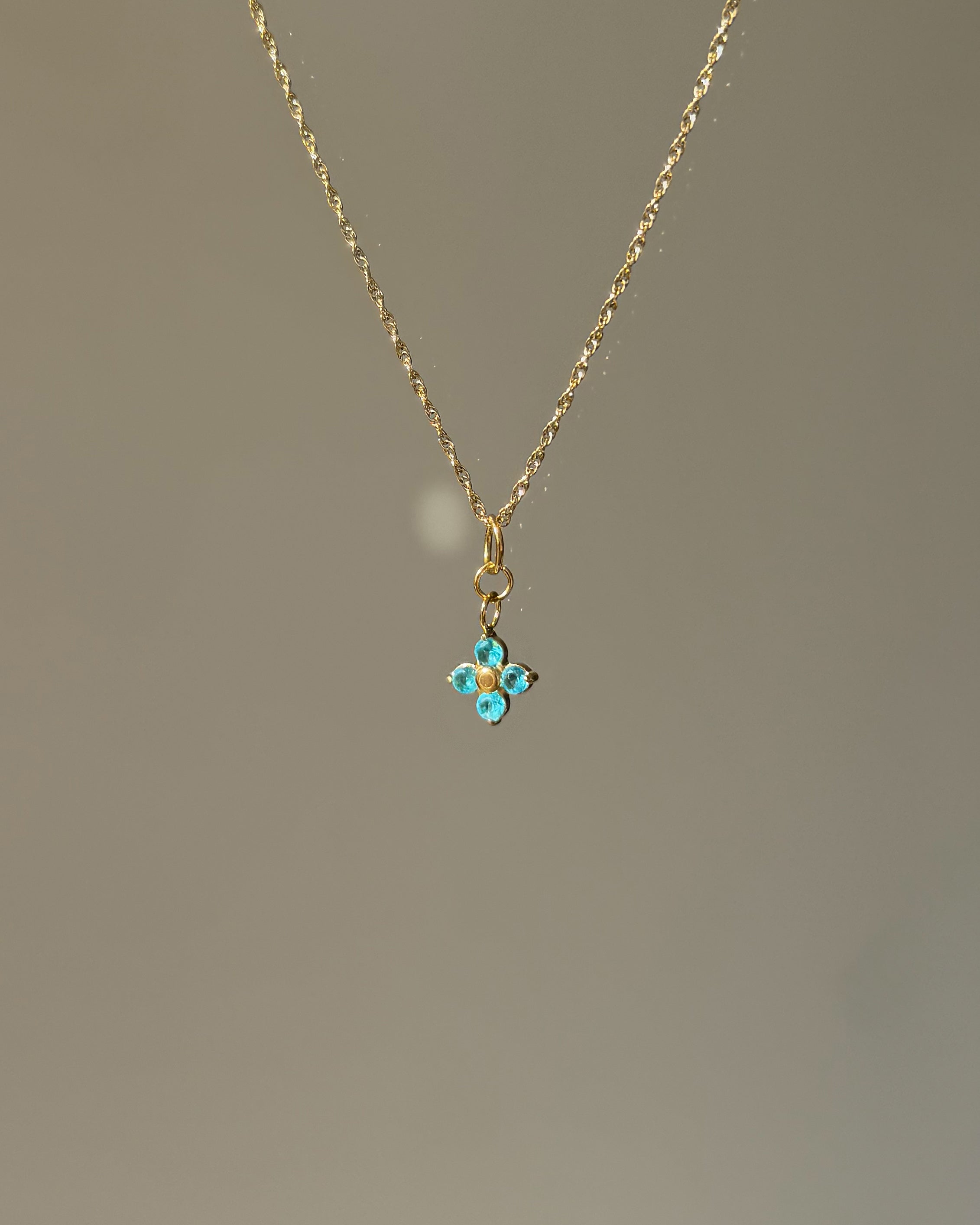 Charm Blue Clover