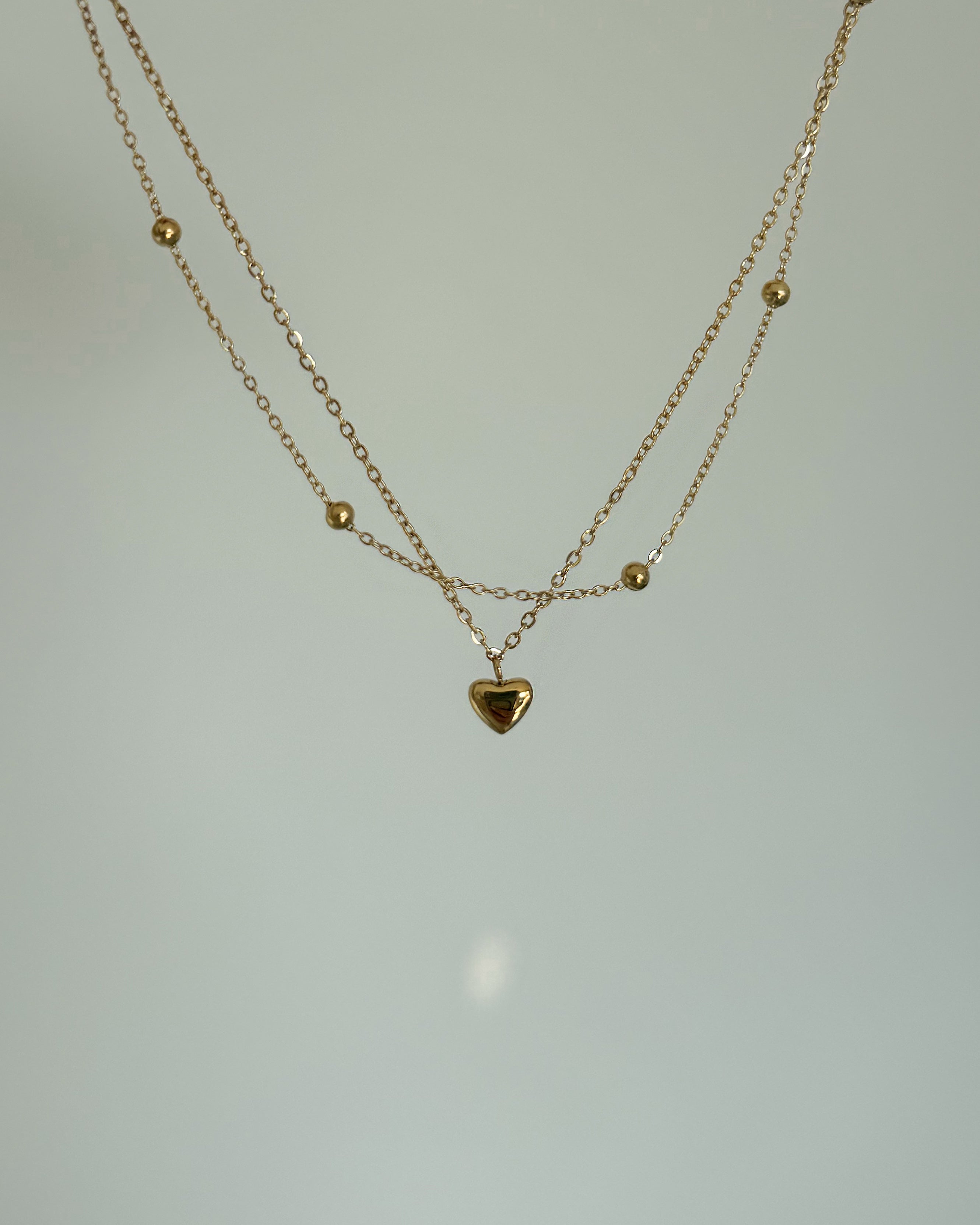 Fußkettchen Heart Layer