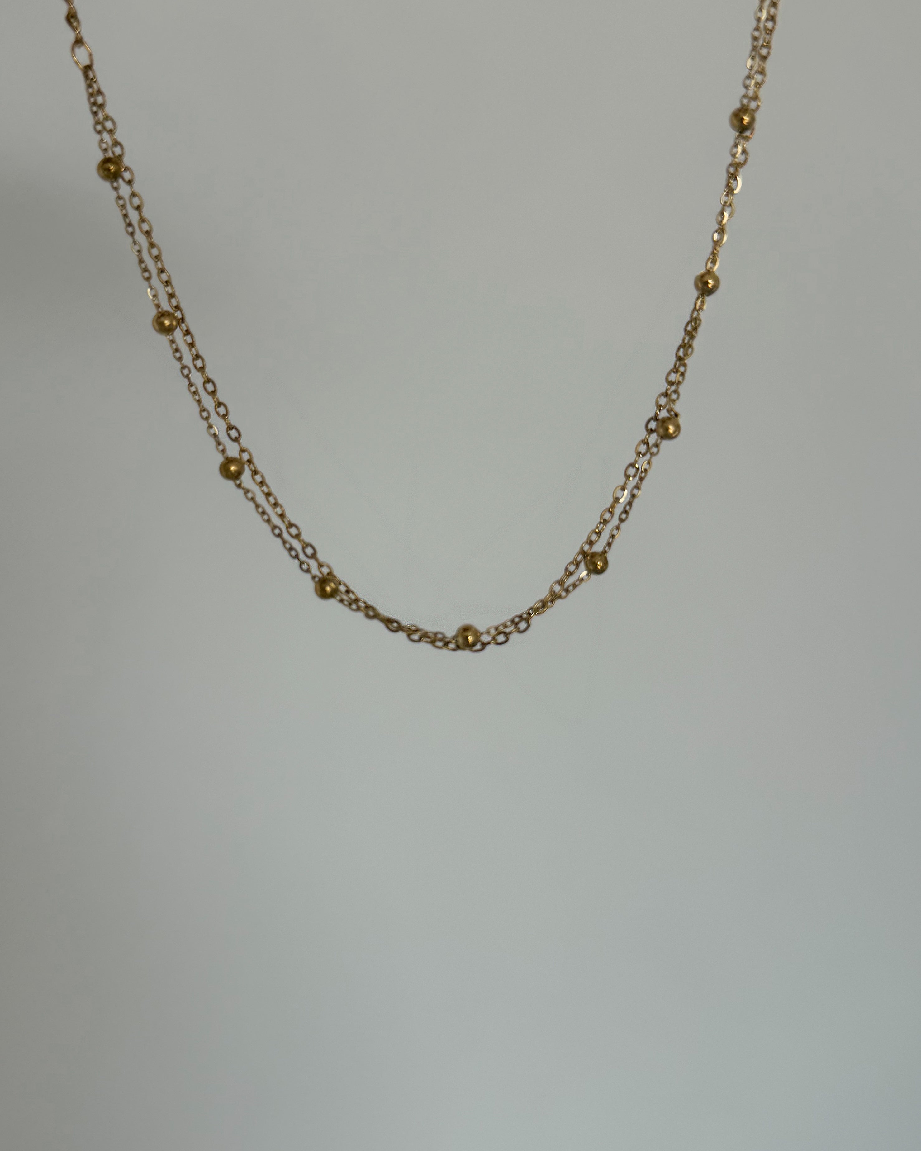 Fußkettchen Golden Dots