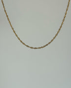 Fußkettchen Twisted Gold