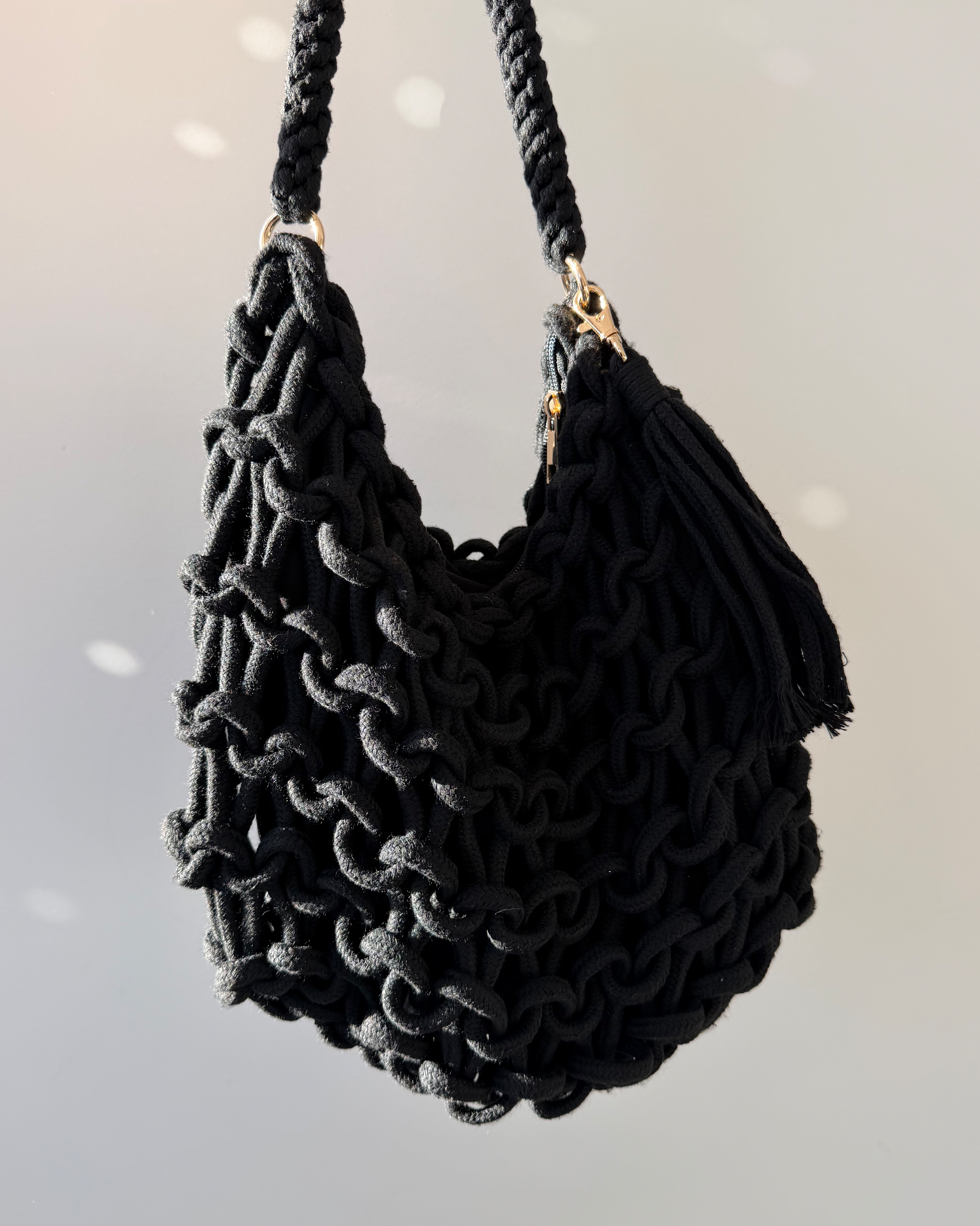 Knotted Bag | Schwarz