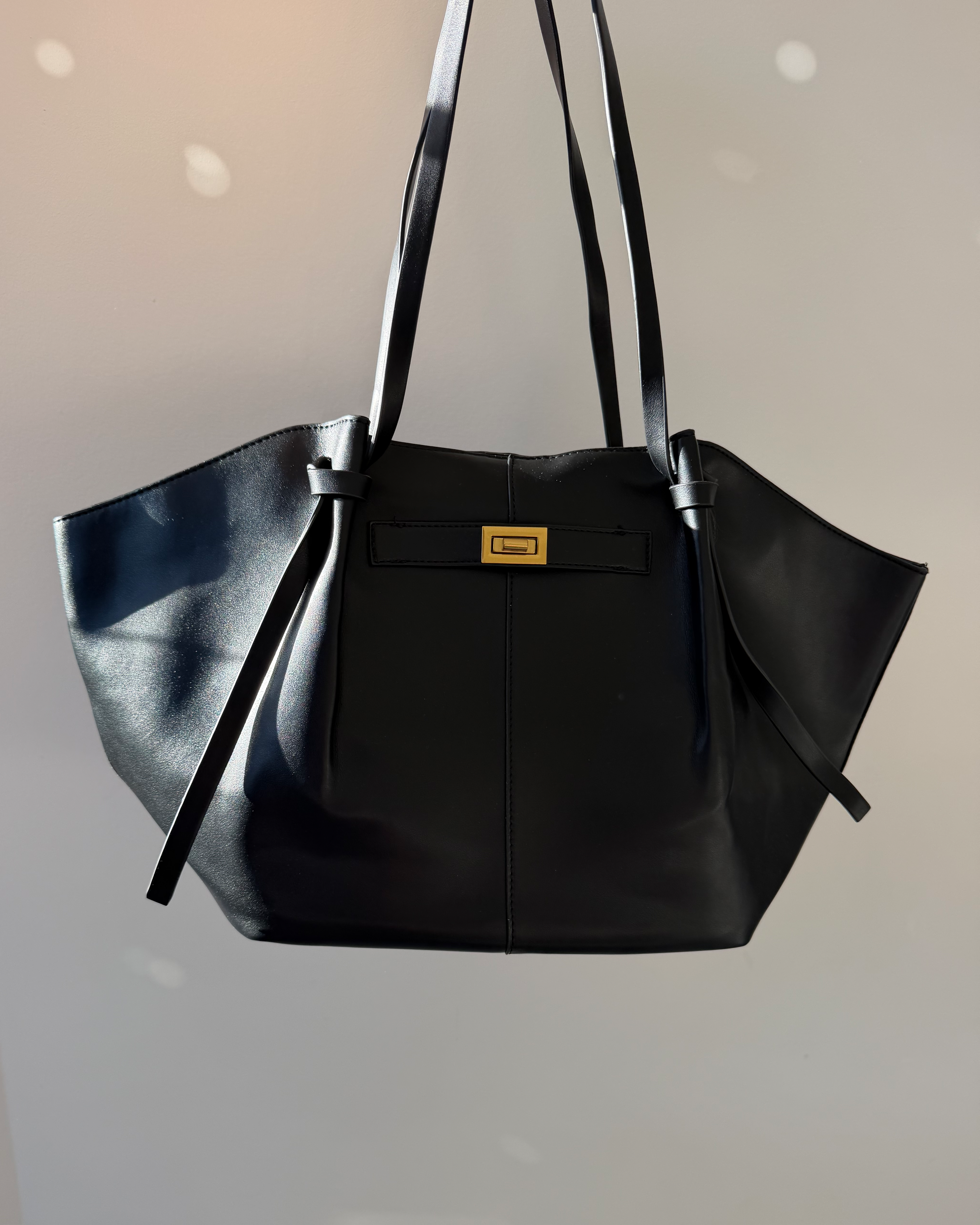Oversized Tote Bag | Schwarz