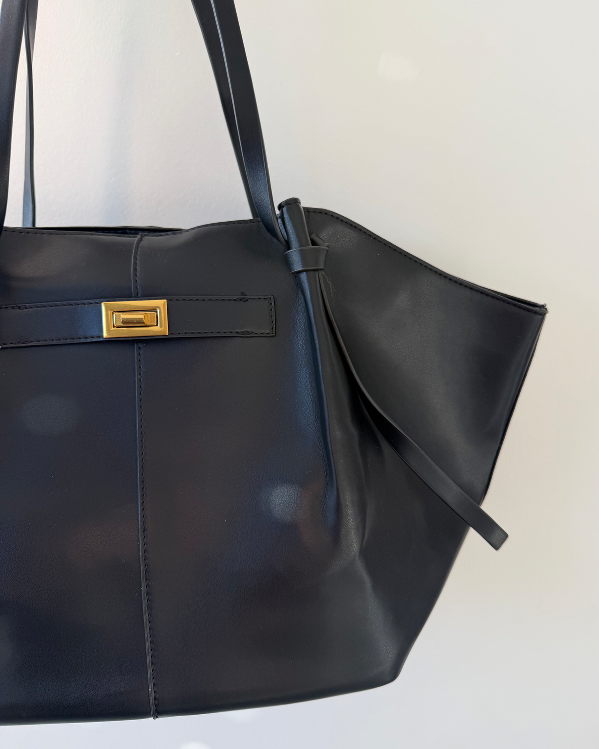 Oversized Tote Bag | Schwarz
