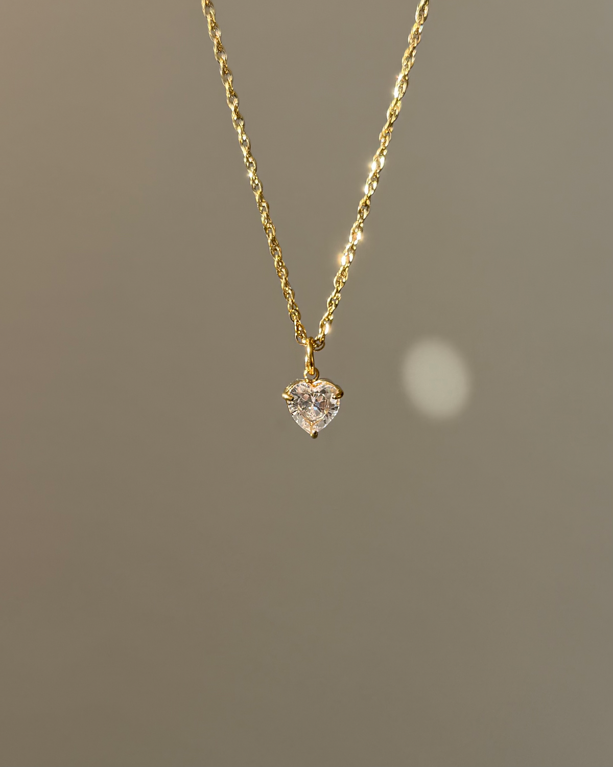 Charm Diamond Heart