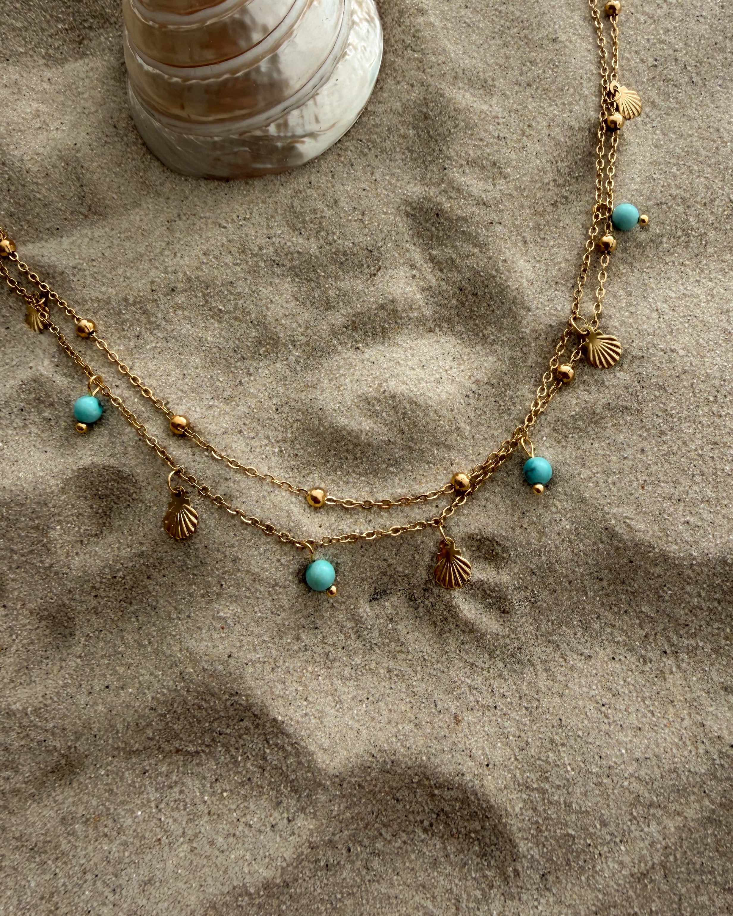 Fußkettchen Ocean Shell