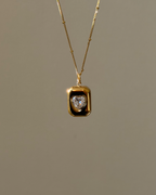 Charm Golden Heart Frame