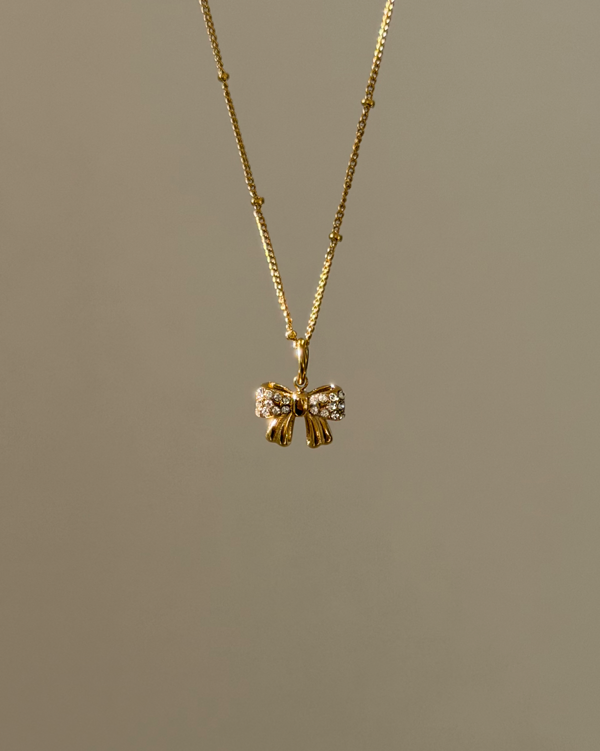 Charm Crystal Bow