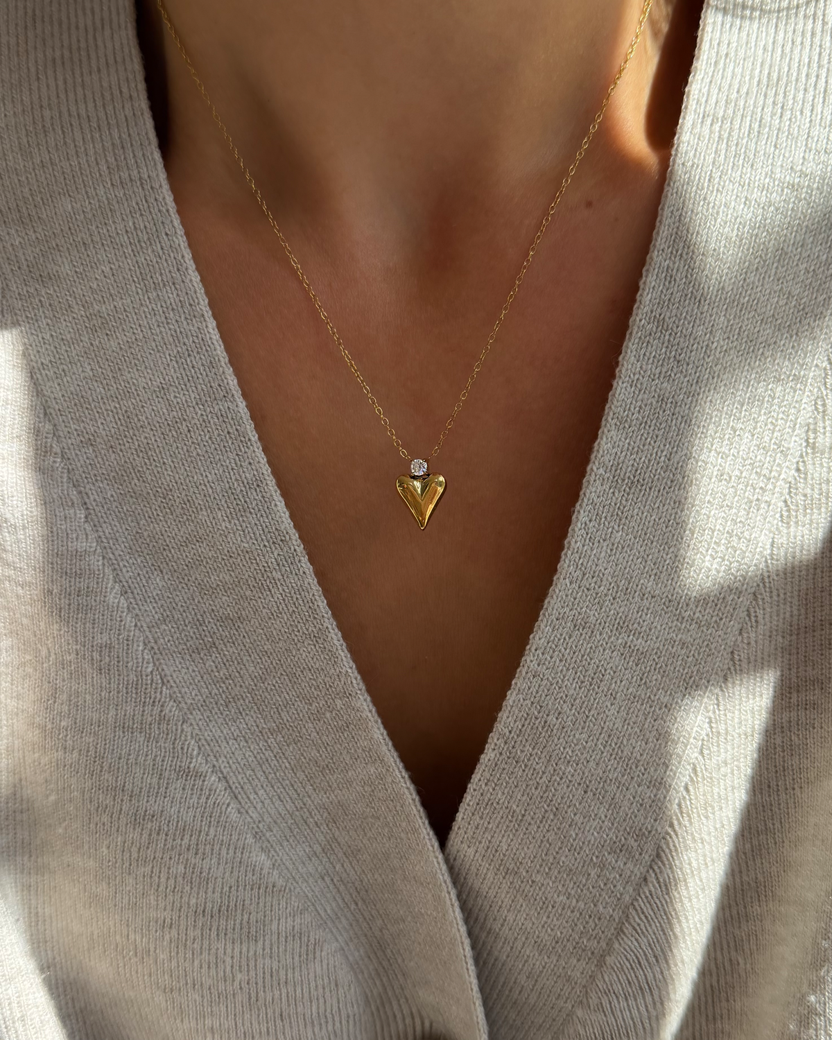 Halskette Golden Heart
