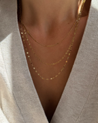 Halskette Golden Layers | 3in1 Kette
