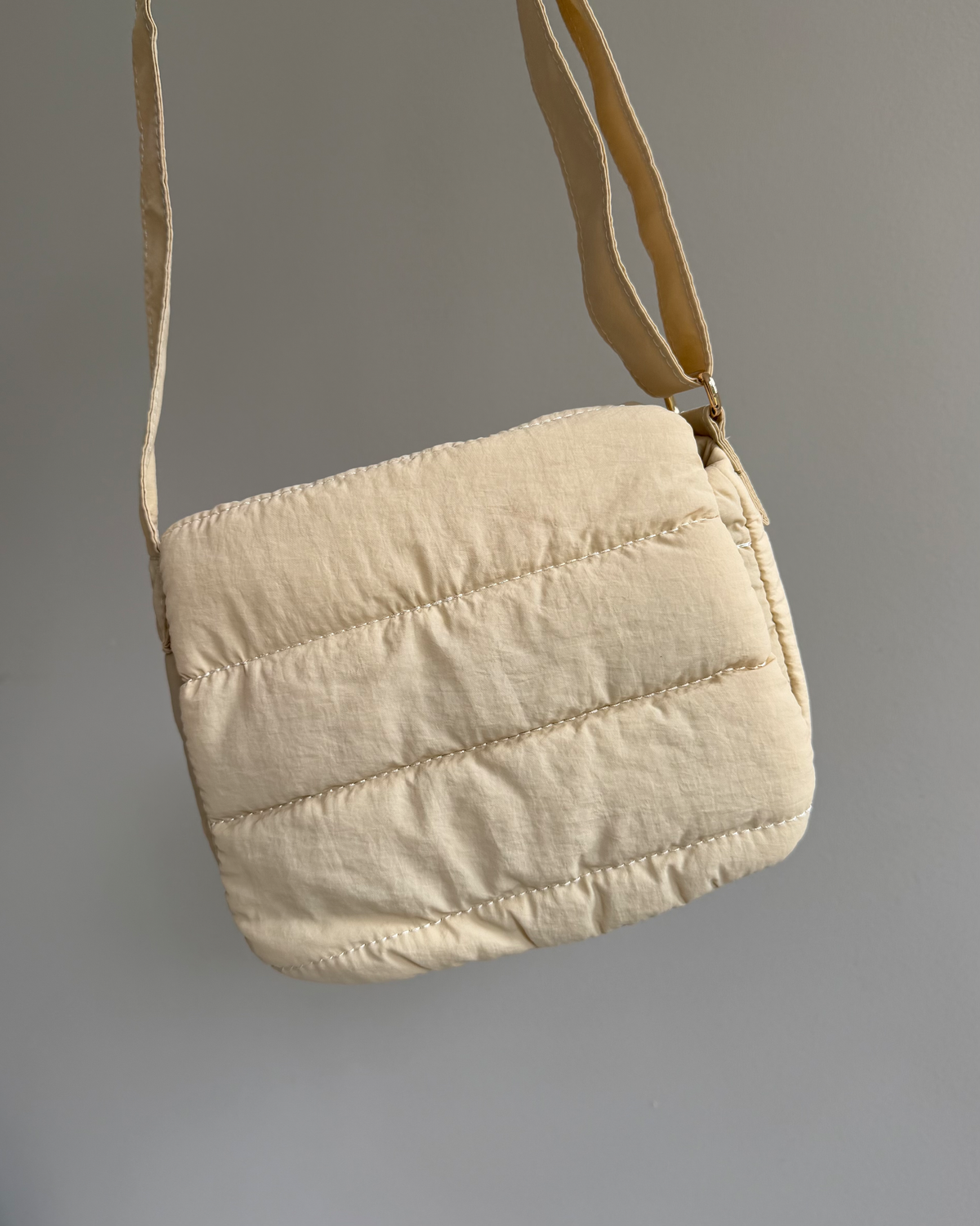 Puffer Bag | Beige