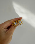 Ohrringe Solar Opal